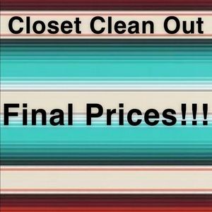 CLOSET CLEAN OUT